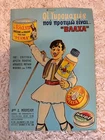 Original Beautiful Greek Tin Sign "ΤΥΡΟΜΑΓΙΕΣ ΒΛΑΧΑ" 1960s Cheese Products