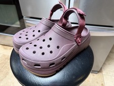 Unisex Hiker Xscape Clogs Dark Cherry Women  s US 10/ Men  s US 8