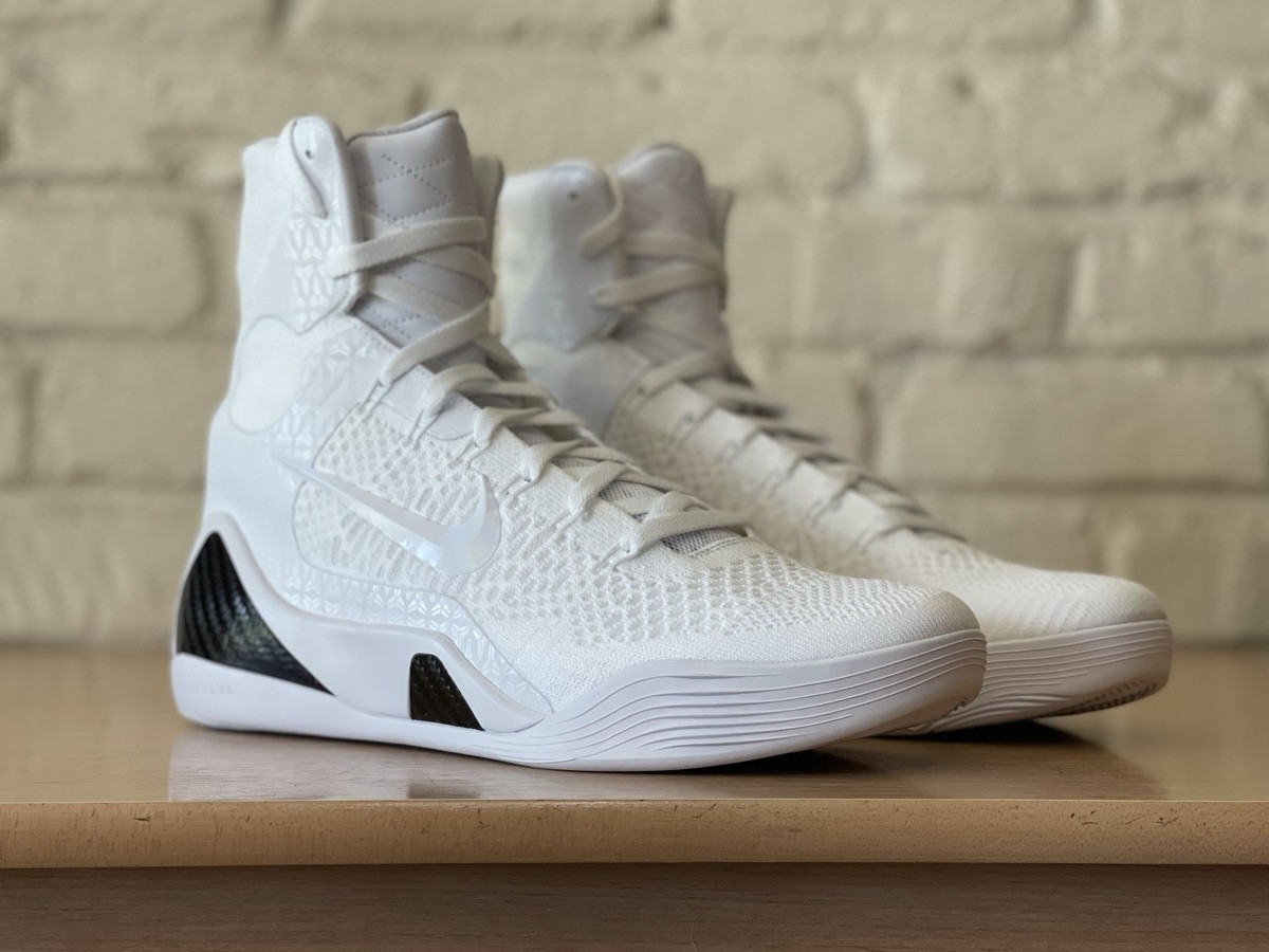 Nike Kobe 9 IX Elite Protro Halo FZ7335-100 Men Size 9 White