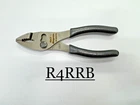 Snap-on Tools USA DARK TITANIUM 6" Soft Grip Combo Slip Joint Pliers 46ACFDT