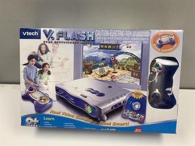 VTech V.Flash Home Edutainment System Limited Edition Console Bundle New Sealed
