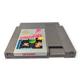 Kid Icarus Nintendo NES Video Game Cartridge Silver Label 1987