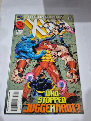 Marvel Comics The Uncanny X-Men Issue 322 July Comic Book Who Stopped Juggernaut