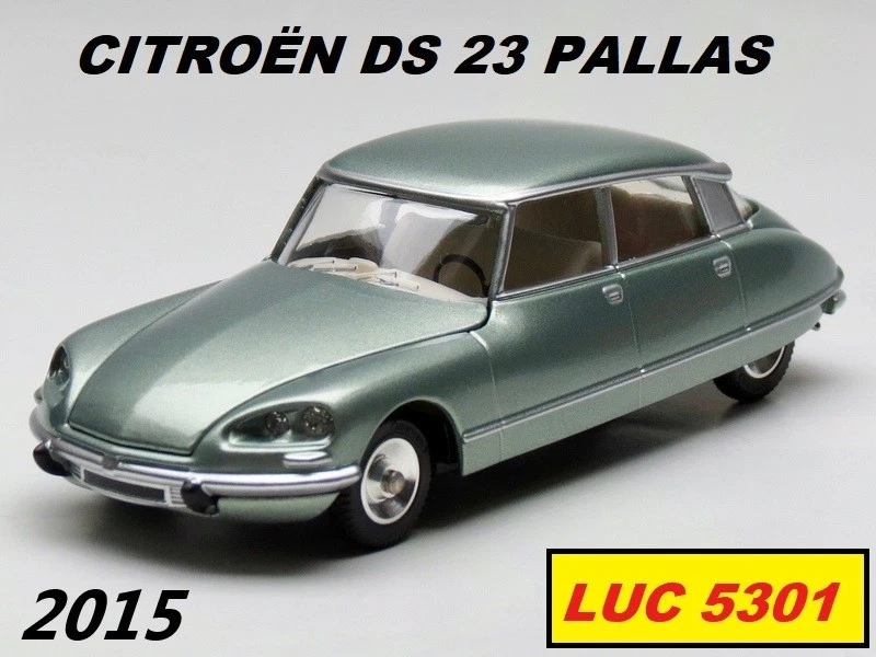 CITROËN DS 23 PALLAS VERTE EN SÉRIE LIMITÉE #56-3SE PAR MINIALUXE AU 1/43 - Photo 2/4