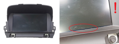 Display Für Navigationssystem Opel Insignia A 95196687 14780330 Sanyo GM