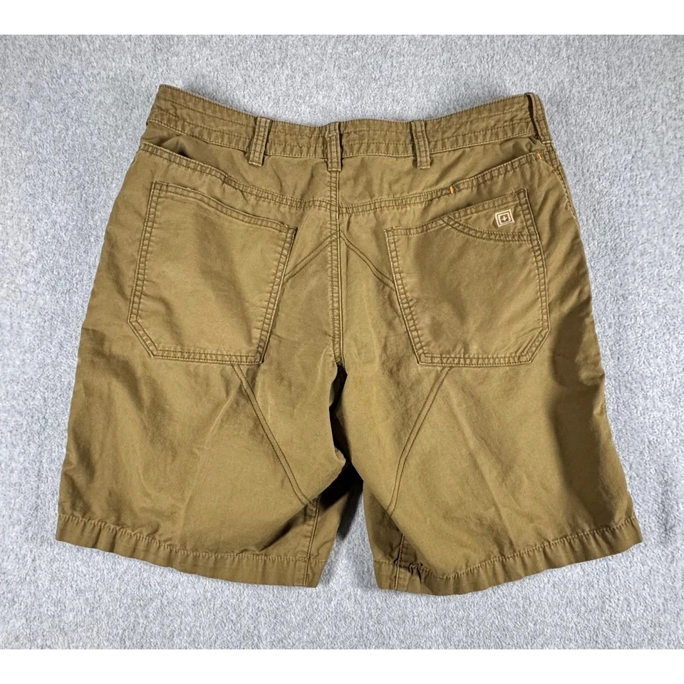 Shorts masculino série 5.11 Tactical Switchback 32 verde algodão utilitário trabalho dever - Imagem 2 de 4