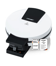 Waffeleisen Cloer-120 XXL große Waffel in He...