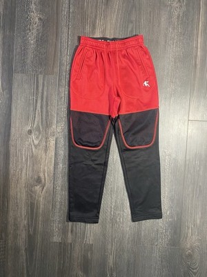 Boys Jogger Pants Size 8 Black Red AND 1