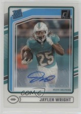 2024 Panini Clearly Donruss Rated Rookie Auto Jaylen Wright #84 Auto 8f7