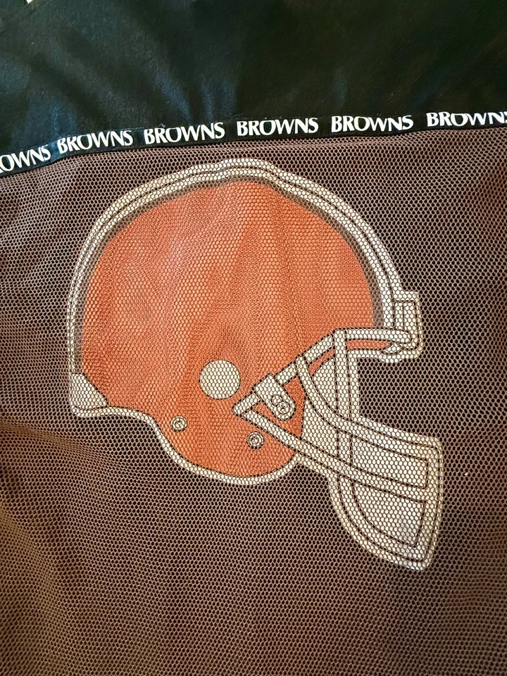 Camiseta Cleveland Browns XXL Logo Años 90 7 APUESTA Edición Especial Malla De Colección NFL Foto 4 de 4