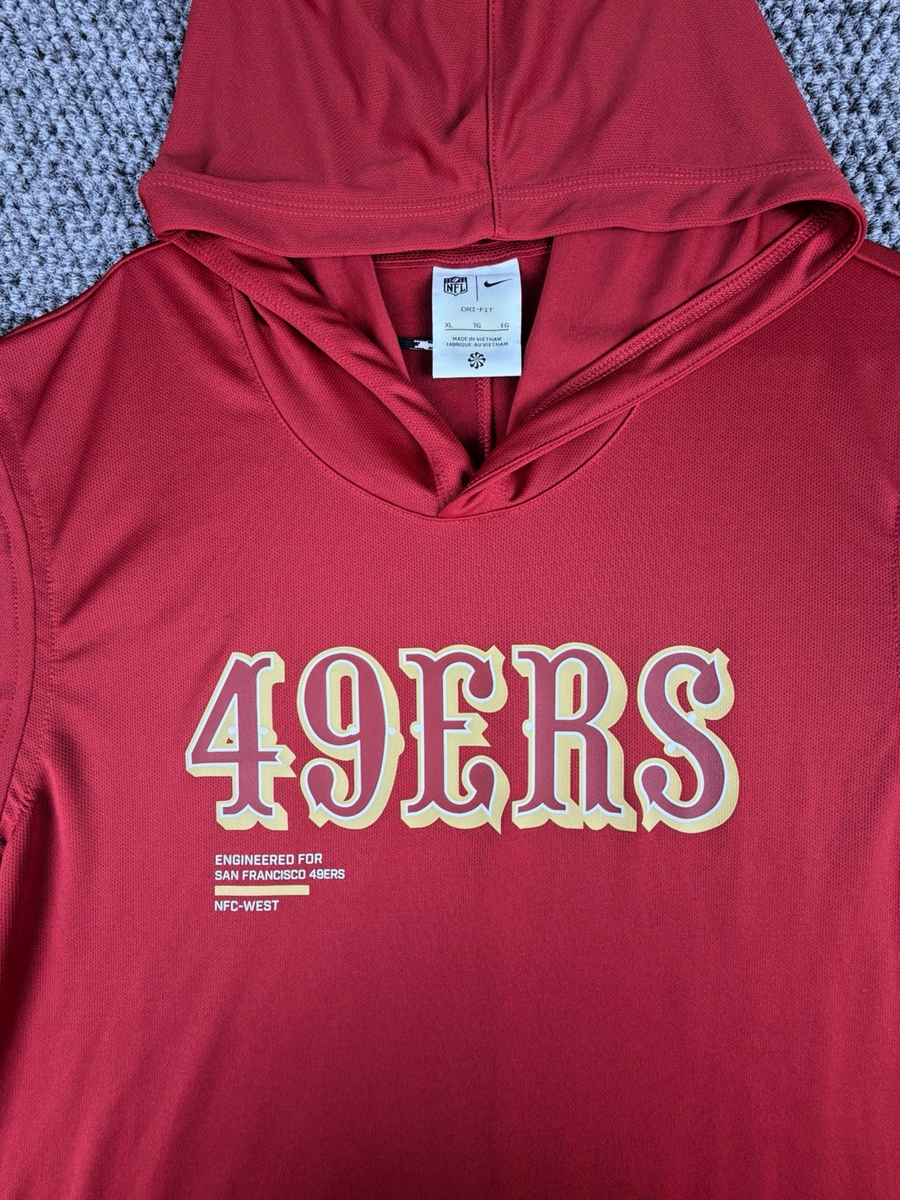 Nike Dri-Fit Pure Fury Sideline San Francisco 49ers NFL Football