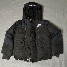 Nike Kids Heavy Outdoor Jacket Black Boys Size 6