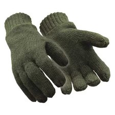 Refrigiwear 0321Rgrnlar Cold Protection Gloves, Ragg Wool Palm, 40G