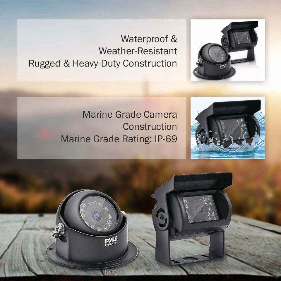 Pyle Rear View / Backup Camera Systems with 7  -inch Display Monitor - Image 4 of 4