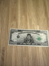 JFK $1,000,000 Gold Certificate Note