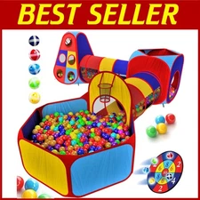 5pc Indoor & Outdoor Play Tent Combo for Toddlers