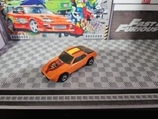 Vintage Hot Wheels Upfront Porsche 924 Hong Kong 1978 Combi post Blackwalls