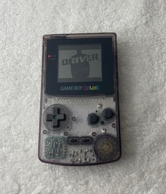Nintendo Game Boy Color Atomic Purple Console Handheld System- Tested -READ!