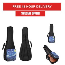 MUINS Ukulele Case for 30 Inch Baritone Ukelele with Adjustable Straps