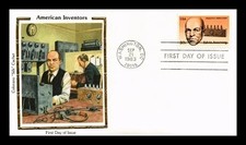 INVENTOR EDWIN ARMSTRONG - FREQUENCY MODULATION  1983 COLORANO SILK CACHET FDC