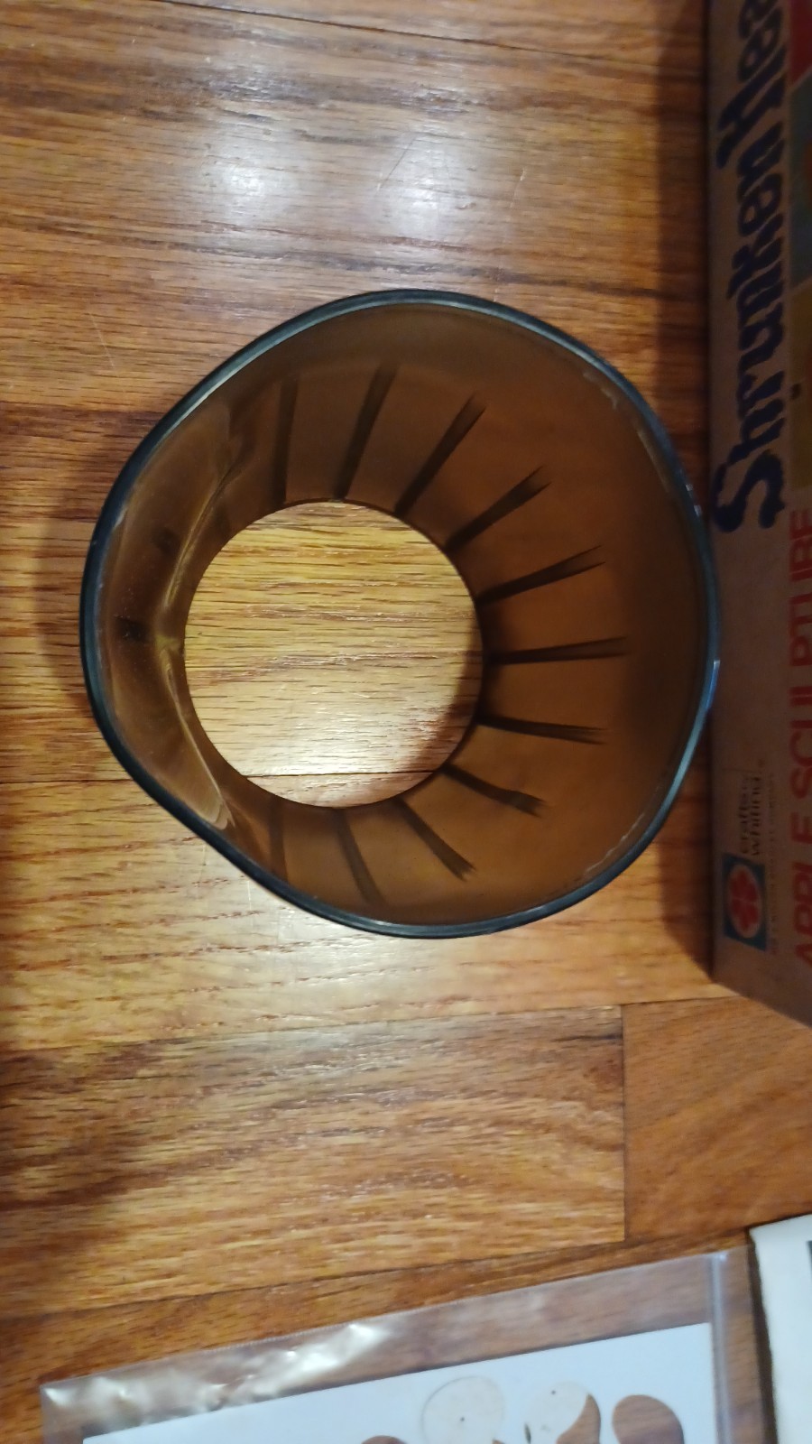 Vintage 1975 Vincent Price Shrunken Head Apple Sculpture Kit by Milton Bradley