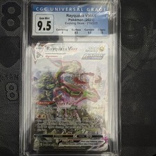 Rayquaza VMAX 218/203 Evolving Skies Holo CGC 9.5 arte alternativa