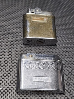 Vintage Ronson Standard & Schick Automatic Lighter Lot - Parts/Repair