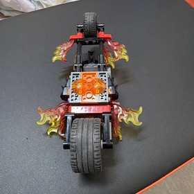 LEGO Marvel: Spider-Man: Ghost Rider Team-Up (76058) used and missing pieces 