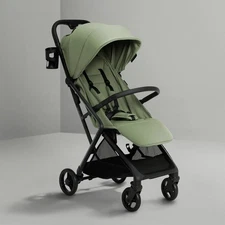 Sage Green - Delta Children Icon Ultra Compact Everyday & Travel Stroller |1736