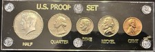 1968 US Proof Sets with 40% Silver Kennedy Half Dollar 1 Blue Holder 1 Black CP