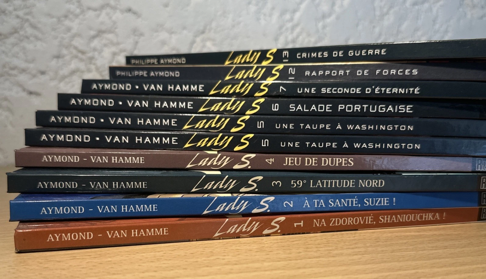 Lot De 10 Bd Lady’s Philippe Aymond Édition Dupuis