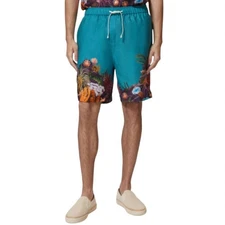 Scotch & Soda Seasonal Placement Printed Bermuda Shorts Seanery