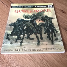ICE Gorgoroth Middle-earth Rolemaster/MERP Module 1990 #3112 LOTR w/Map