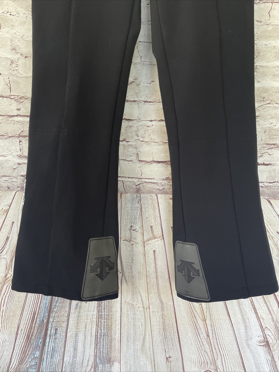 Descente Women's DT 20000 Logo Ski Pants - D7-9506 - Black - 6US