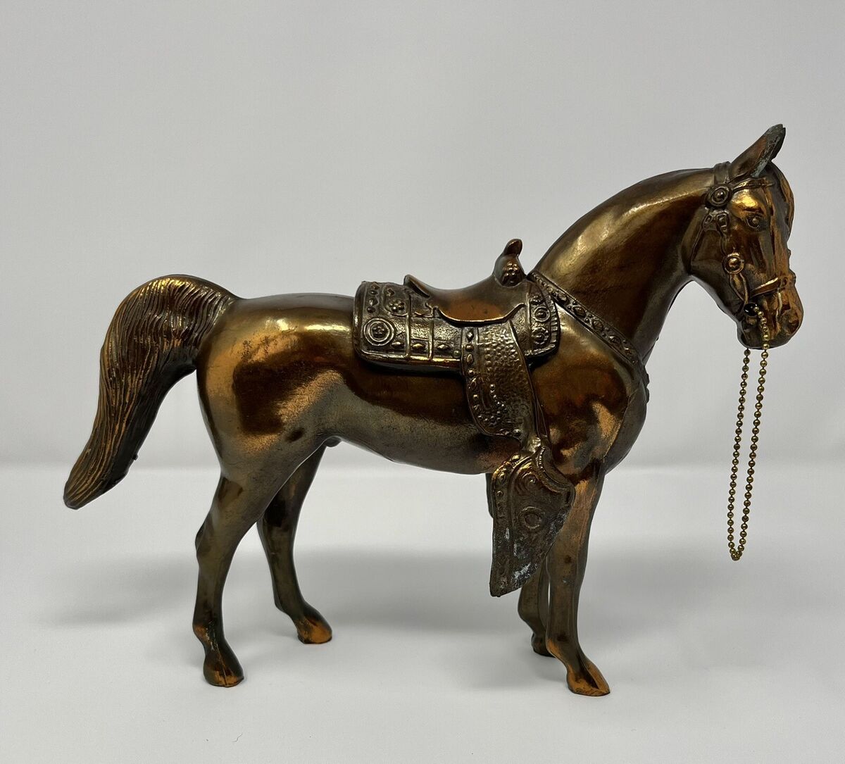 Vintage Lee Bronze Horse With Saddle 8 Inches Tall | eBay Vintage Lee Bronze Horse With Saddle 8 Inches Tall | eBay
