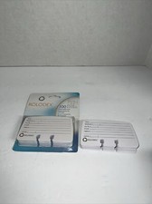 Rolodex Classic Rotary Card File 2 1/4" x 4" 100 Lined White Refills 2 PACKS NEW
