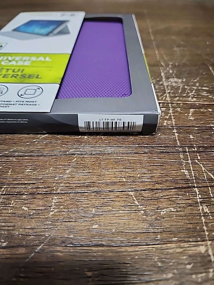 M-Edge Folio Plus Universal Book Purple for Tablet 7" 8" - Image 3 of 4