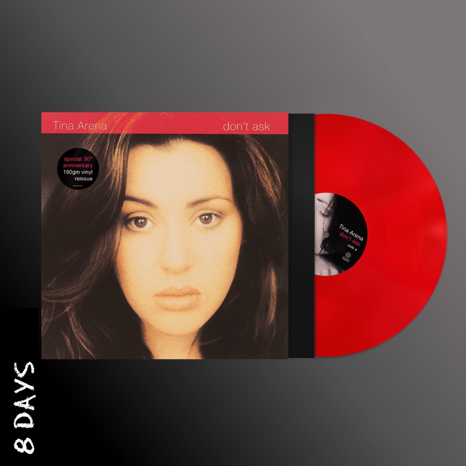 Tina Arena - Don't Ask - 30th Anniversary Red Vinyl - Same Day Dispatch
