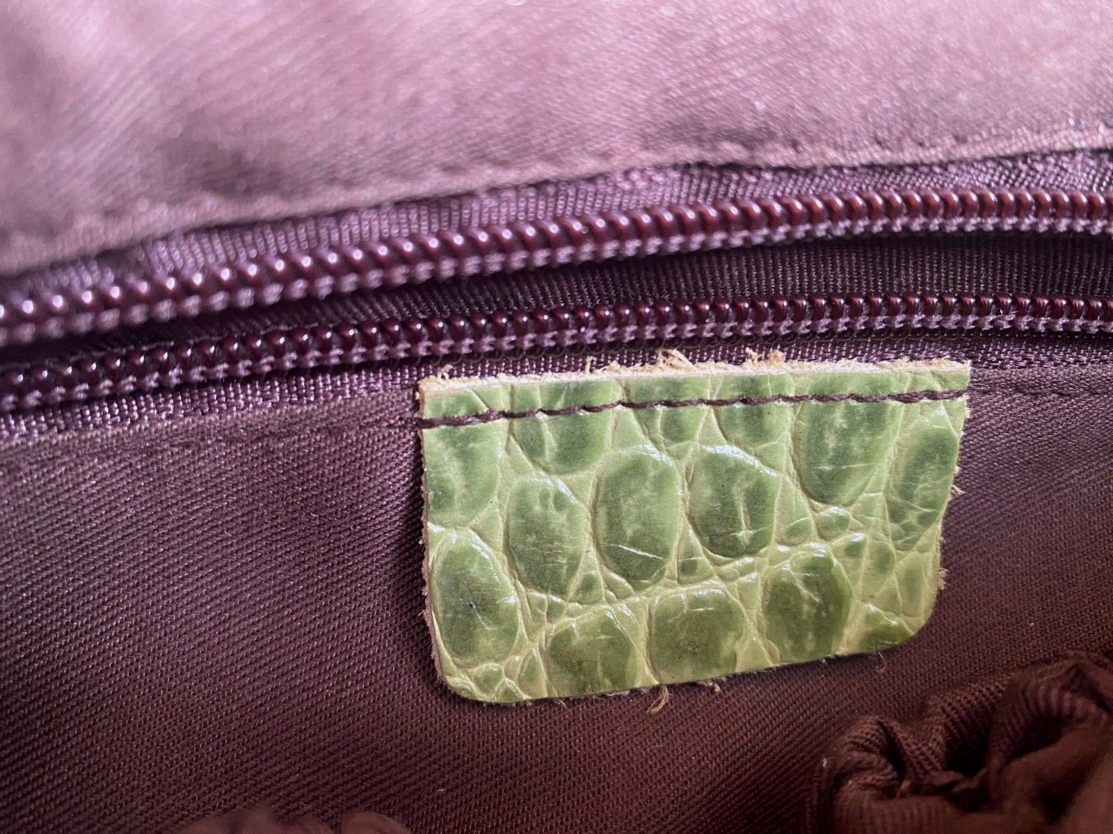 Vintage Leather Patchwork Multicolour Multi-Textu… - image 15