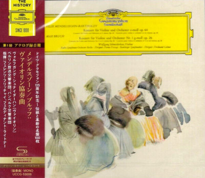CD Wolfgang Schneiderhan Violin SHM-CD Mendelssohn/Bruch Con-1 from Japan 