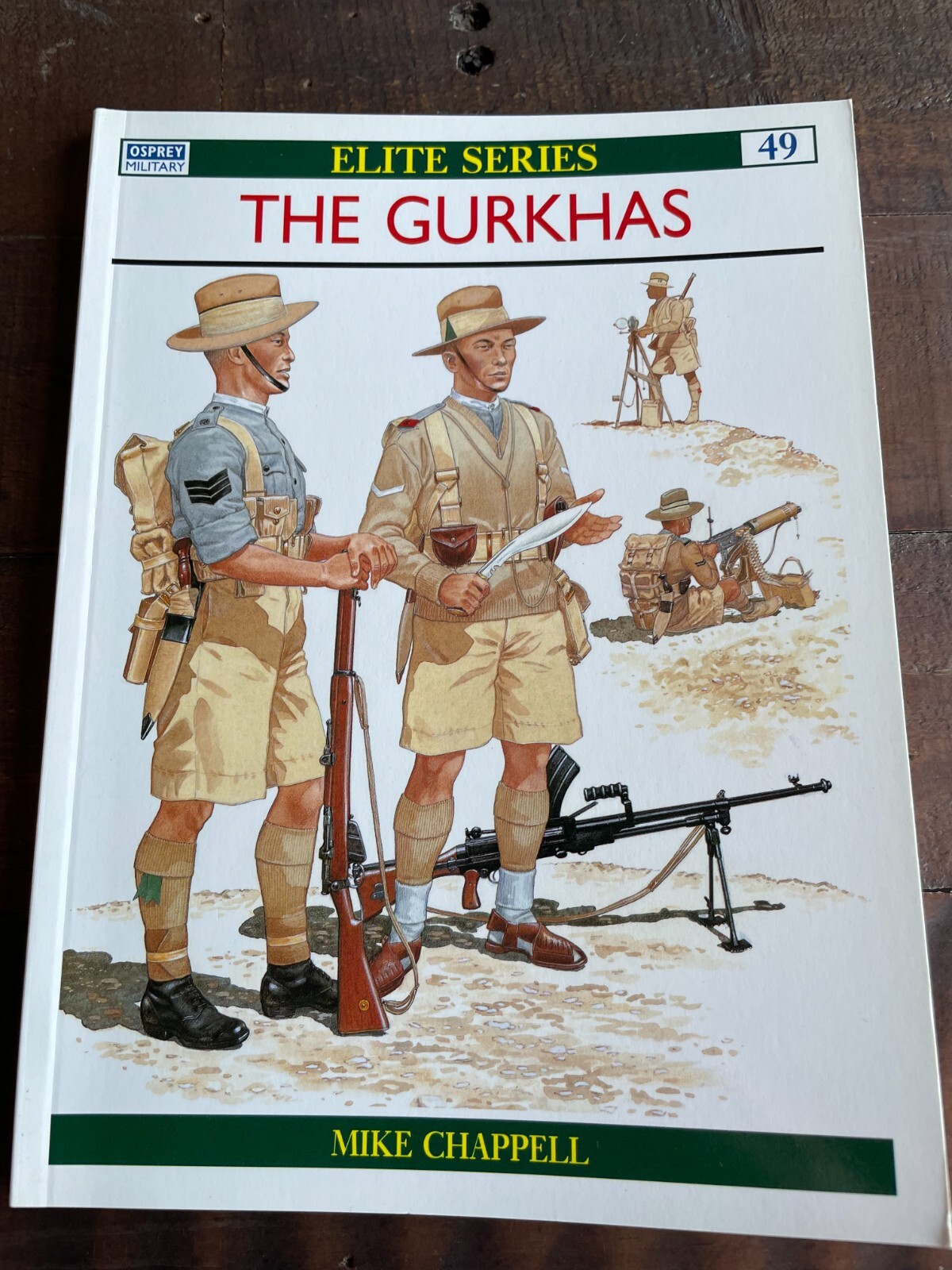 Osprey Elite The Gurkhas PB Mike Chappell
