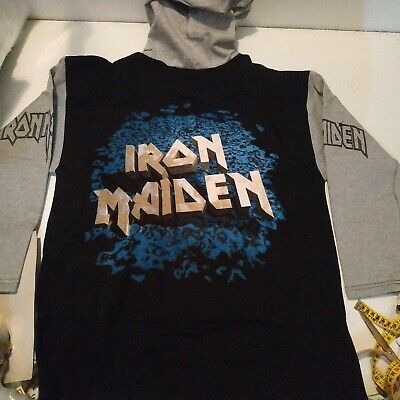 Vintage IRON MAIDEN Unused 90s HOODIE shirt | eBay Vintage IRON MAIDEN Unused 90s HOODIE shirt | eBay