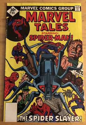 1984 Marvel Tales 84 Reprints Amazing Spiderman 105 Joe Weider Brian Eastman Ads
