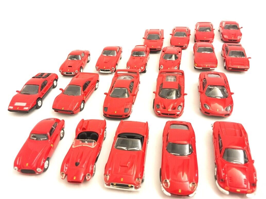 Ferrari 1/64 Kyosho x Dydo Vol.1 and Vol.2 Complete 20 Cars Ferrari 1/64 Kyosho x Dydo Vol.1 and Vol.2 Complete 20 Cars