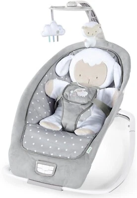 ingenuity Baby Liege Wippe CUDDLE LAMB Spielbogen 47x76x78 cm ab Geburt