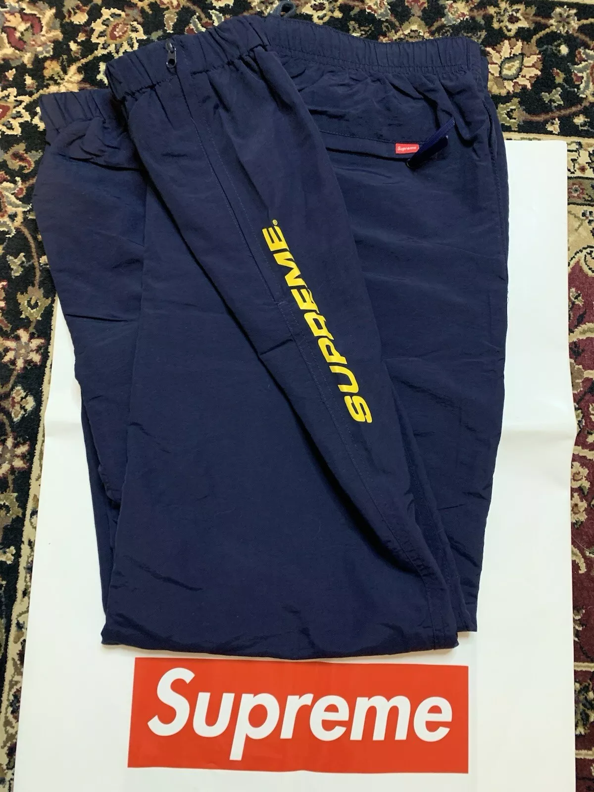 Pantalon échauffement suprême bleu marine petit FA15 neuf