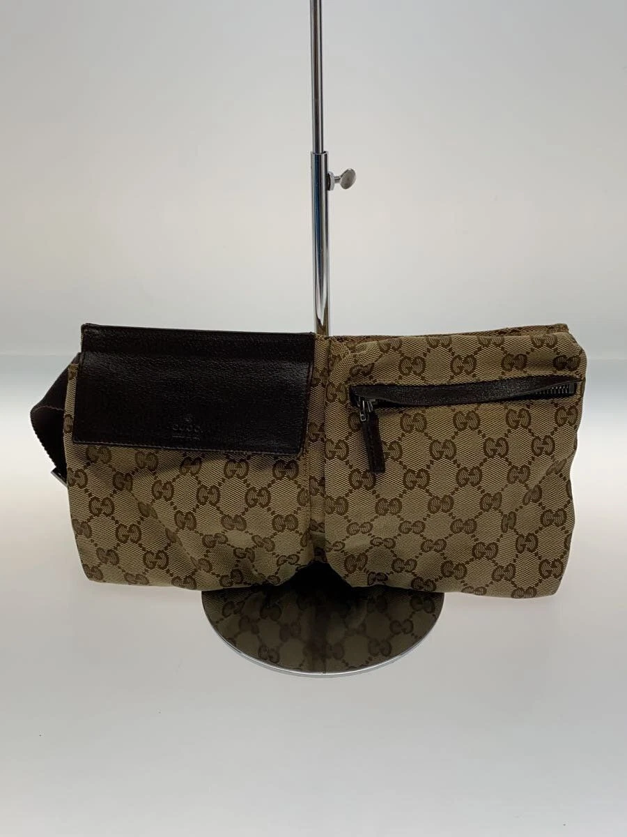 Sac taille GUCCI GG toile marron 28566R occasion