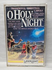 Laserlight O Holy Night Traditional Christmas Carols Holiday Music Cassette Tape