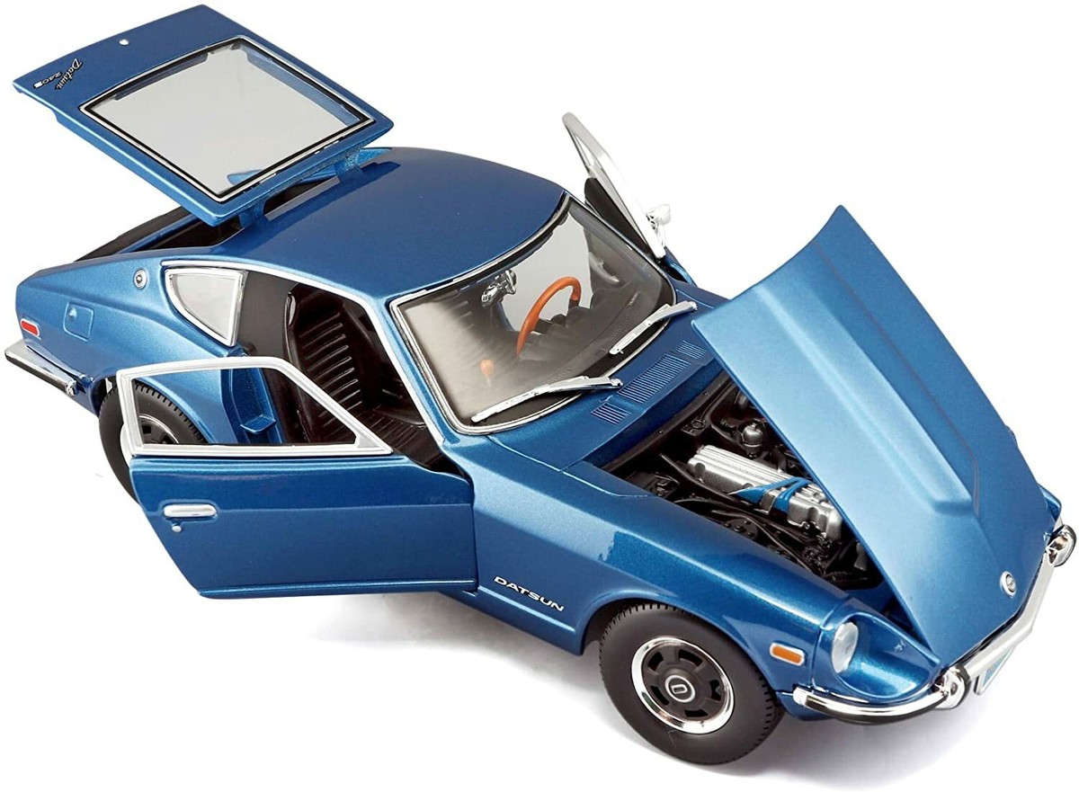 Datsun 240Z 1971 Metallic Blue Maisto 31170 1/18 Special Edition