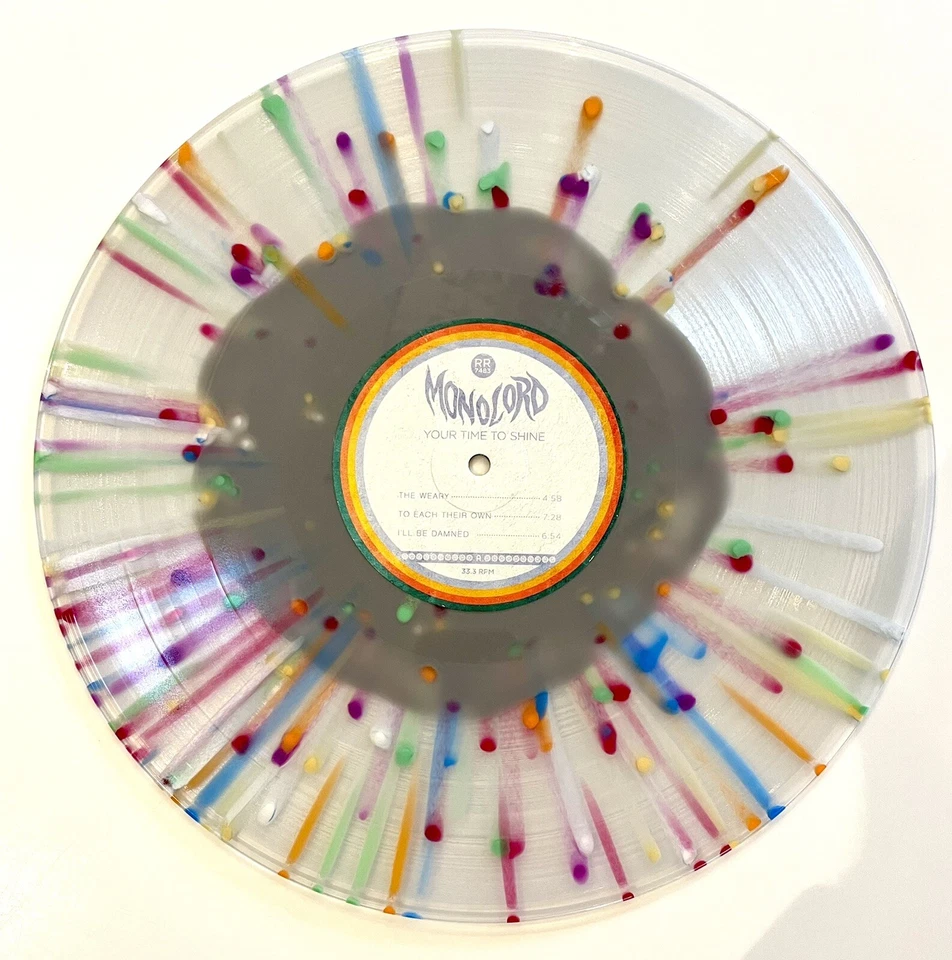 Monolord - Your Time To Shine - Limited 1/300 Grey Clear Splatter Vinyl LP MINT - Image 2 of 4